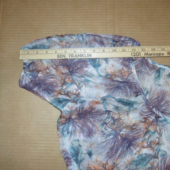Vintage Wet Seal Sheer Floral Blouse | Size S - Picture 5 of 8